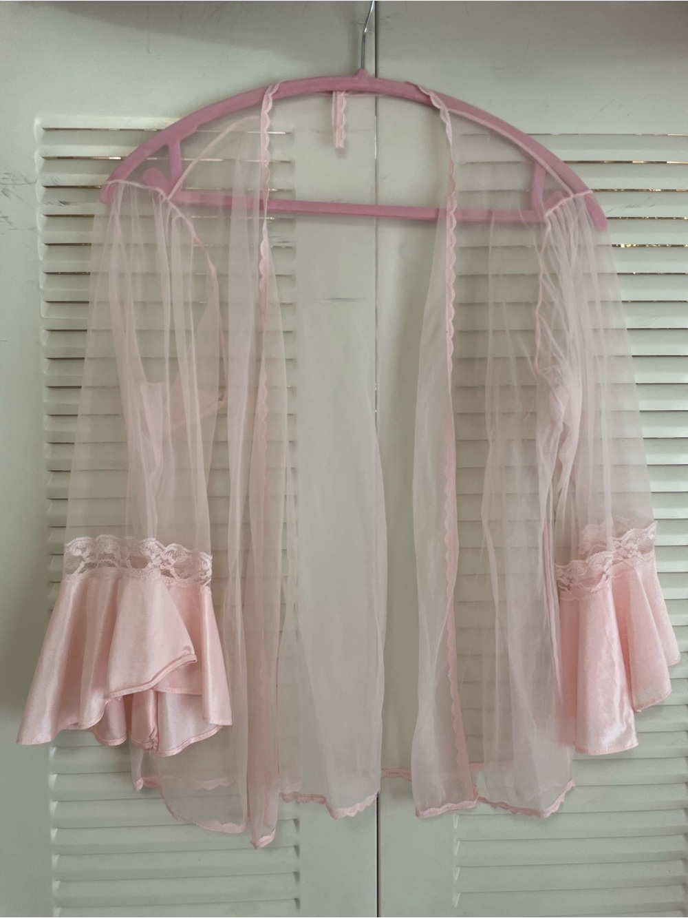 Vintage Sheer Boudoir Jacket